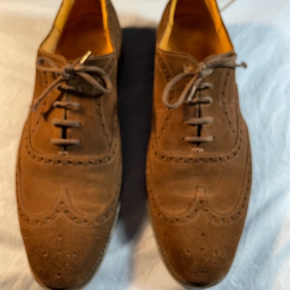 Church's Other - Brown suede wingtip brogue oxfords from Church’s size US 10.